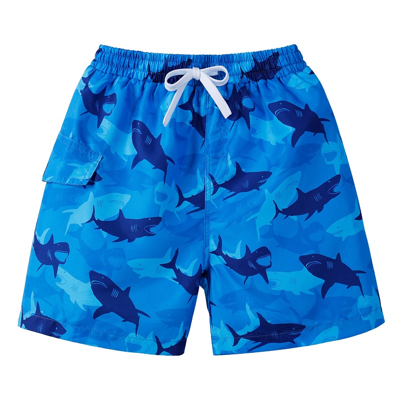 Trunks Board Surf - ฮาวายเด็กว่ายน้ํากางเกงขาสั้นน่ารักชุดว่ายน้ํากางเกงว่ายน้ําฤดูร้อนแห้งเร็วชุดว่ายน้ําชายชายหาดกางเกงขาสั้น Surf Board ชายเสื้อผ้ากางเกง