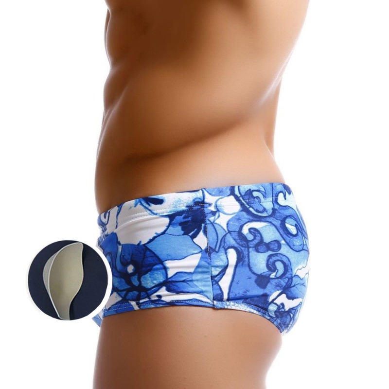 Swim Trunk Quick Dry - กางเกงว่ายน้ำขาสั้นสุดเซ็กซี่สำหรับผู้ชายกางเกงว่ายน้ำบิกินี่กางเกงคลุมถ้วยชุดว่ายน้ำเล่นกีฬาชุดว่ายน้ำขาสั้นเดินชายหาดแห้งเร็วชุดว่ายน้ำ