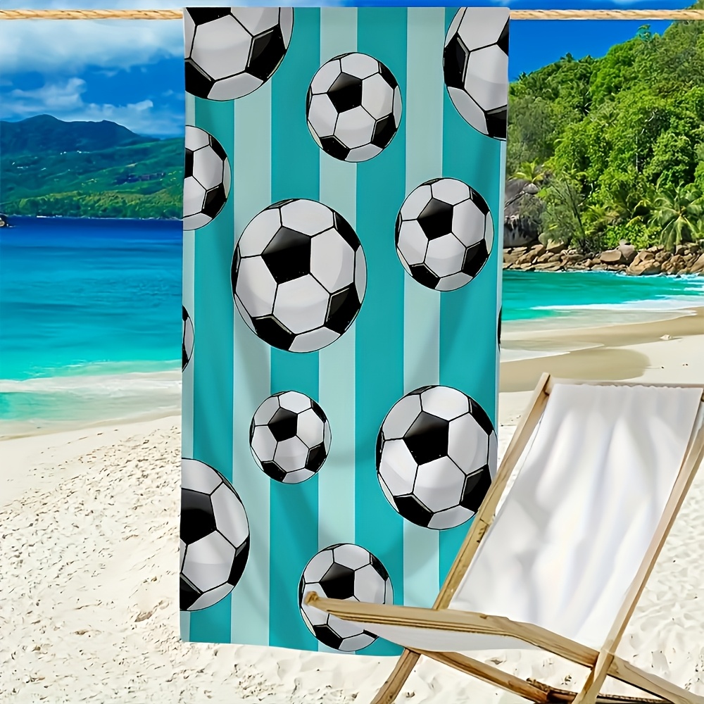 ผ้าเช็ดตัวชายหาดไมโครไฟเบอร์ขน - Beach Towel Large บทวิจารณ์และราคา