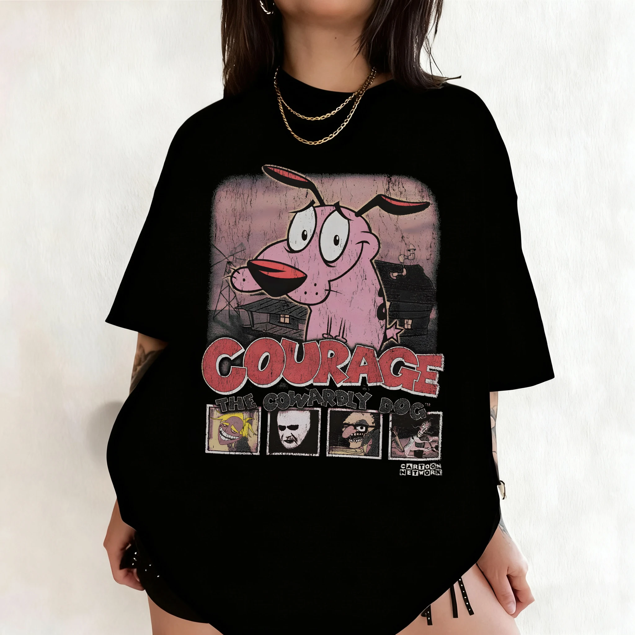 เสื้อยืดแขนสั้นลายการ์ตูน Summ - Tee Graphic Print บทวิจารณ์และราคา