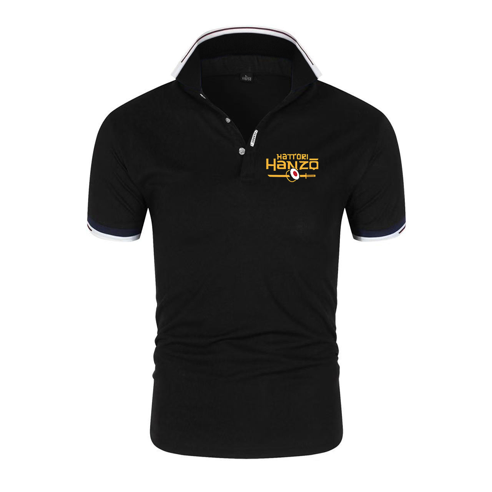 ฮัตโตริ ฮันโซเสื้อโปโลแขนสั้นผ - Polo Shirt Pique บทวิจารณ์และราคา