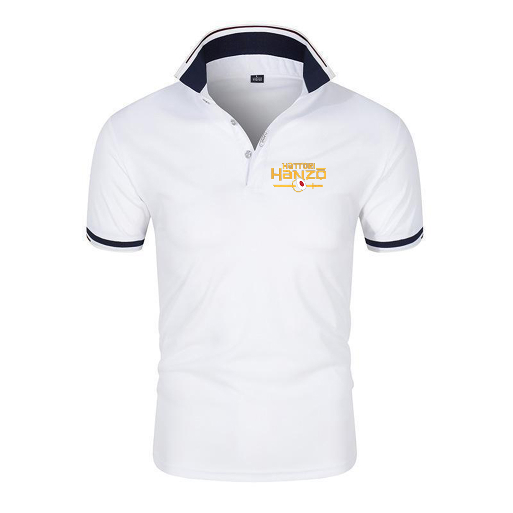 ฮัตโตริ ฮันโซเสื้อโปโลแขนสั้นผ - Polo Shirt Pique บทวิจารณ์และราคา