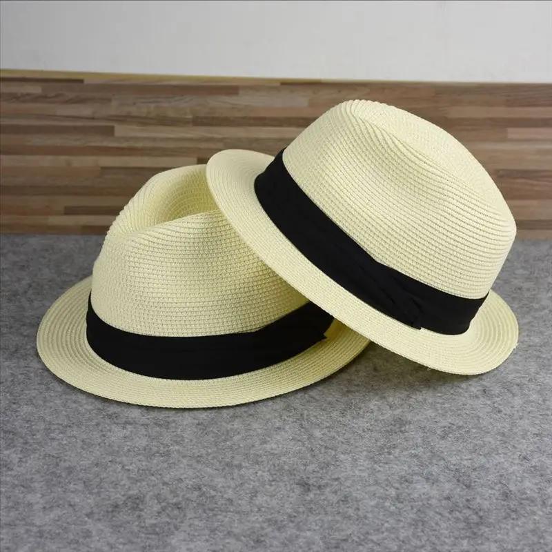 ใหม่ขนาดใหญ่แคบ Brim 4 ซม.หมวก - Bucket Hat Straw บทวิจารณ์และราคา