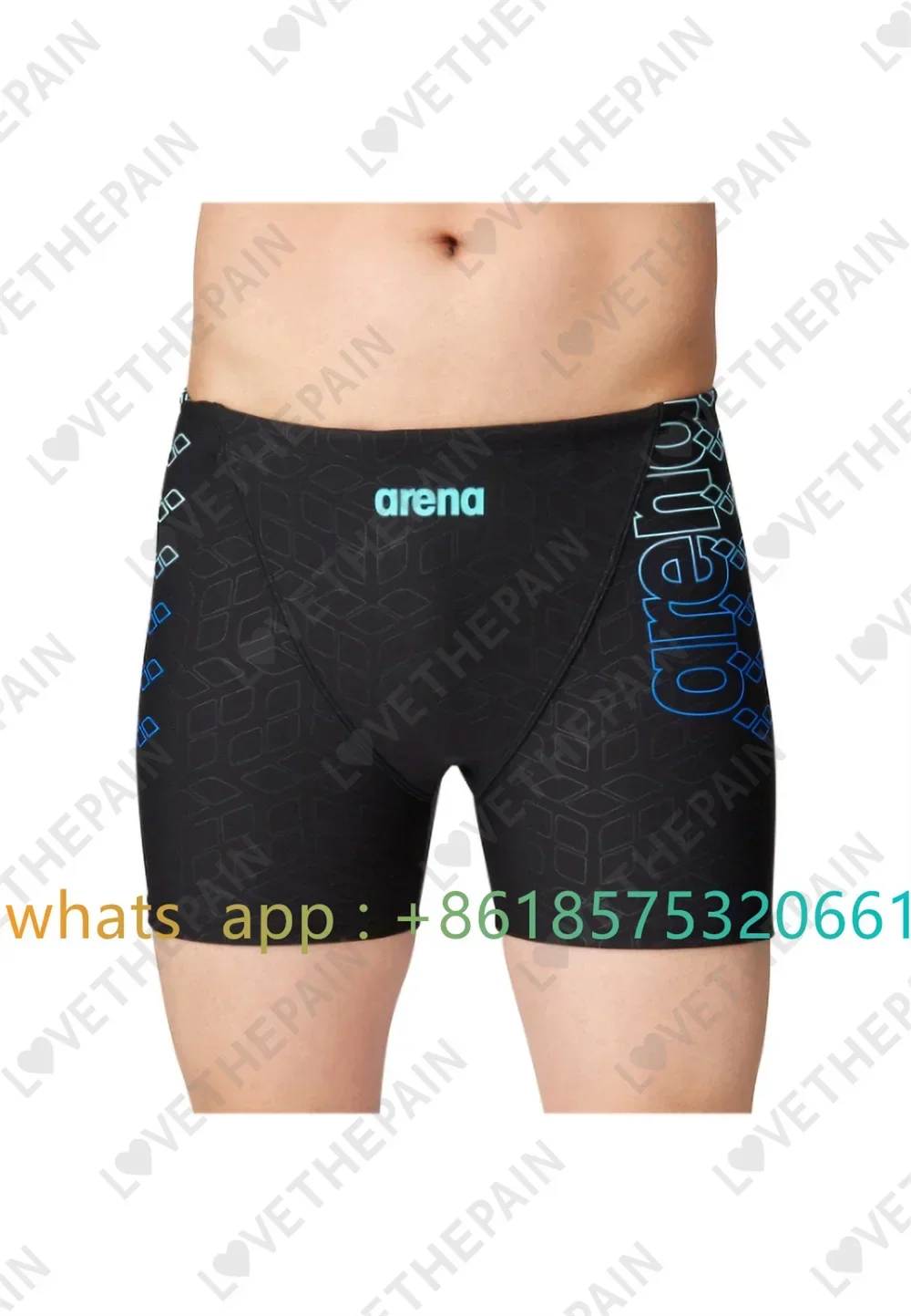 กางเกงว่ายน้ำผู้ชายแบบจั๊มเมอร - Swim Trunk Quick Dry บทวิจารณ์และราคา