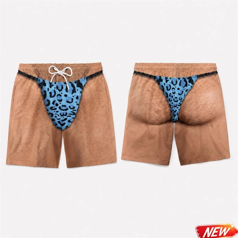 กางเกงว่ายน้ำลายเสือดาว 3D สำห - Trunks Board Surf บทวิจารณ์และราคา