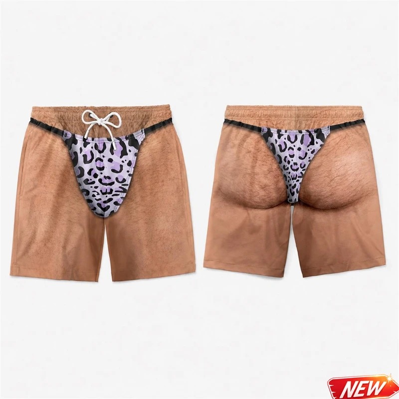 กางเกงว่ายน้ำลายเสือดาว 3D สำห - Trunks Board Surf บทวิจารณ์และราคา