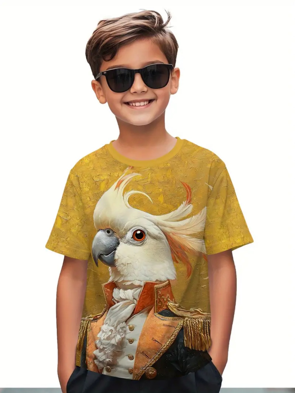 เสื้อยืดแขนสั้นพิมพ์ลายชายหาดส - Tee Graphic Print บทวิจารณ์และราคา