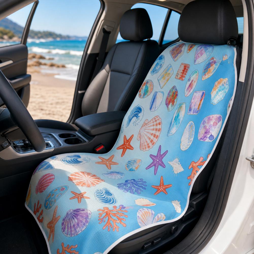 ผ้าคลุมเบาะรถยนต์ ผ้าคลุมป้องก - Beach Towel Large บทวิจารณ์และราคา