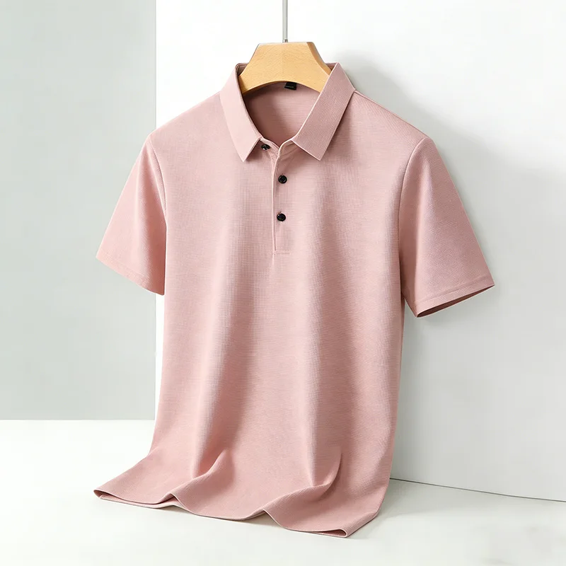 เสื้อโปโลแขนสั้นผู้ชายคลาสสิกค - Polo Shirt Pique บทวิจารณ์และราคา